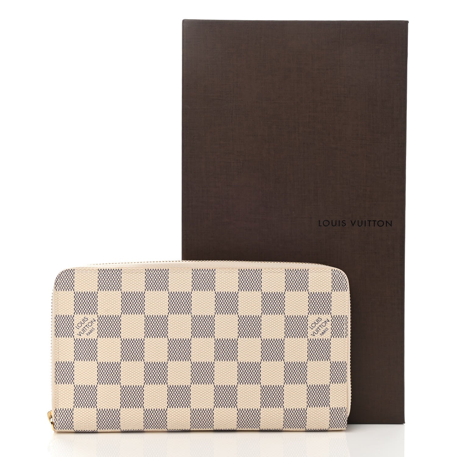 Louis Vuitton Damier Azur Zippy Organizer Wallet 9 of 9