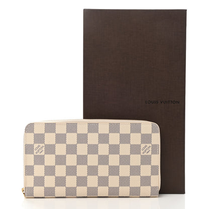 Louis Vuitton Damier Azur Zippy Organizer Wallet 9 of 9