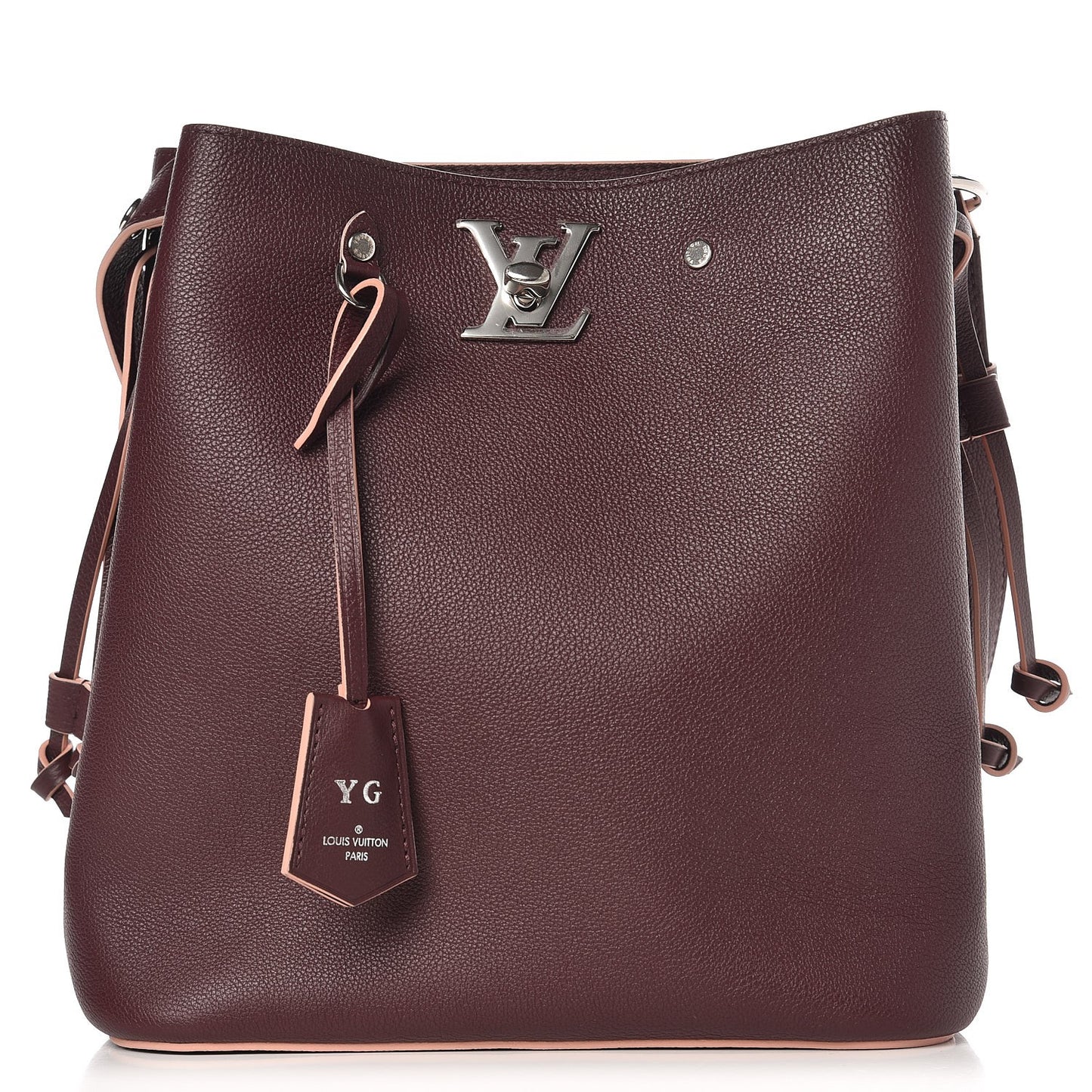 Calfskin Lockme Bucket Prune