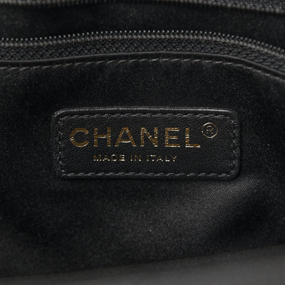 Chanel Caviar Quilted Grand Shopping Tote GST Black 6 of 12