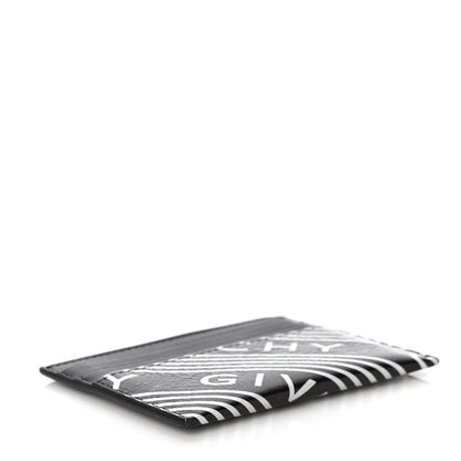 Givenchy Lambskin Logo Printed Card Holder Black 4 of 9