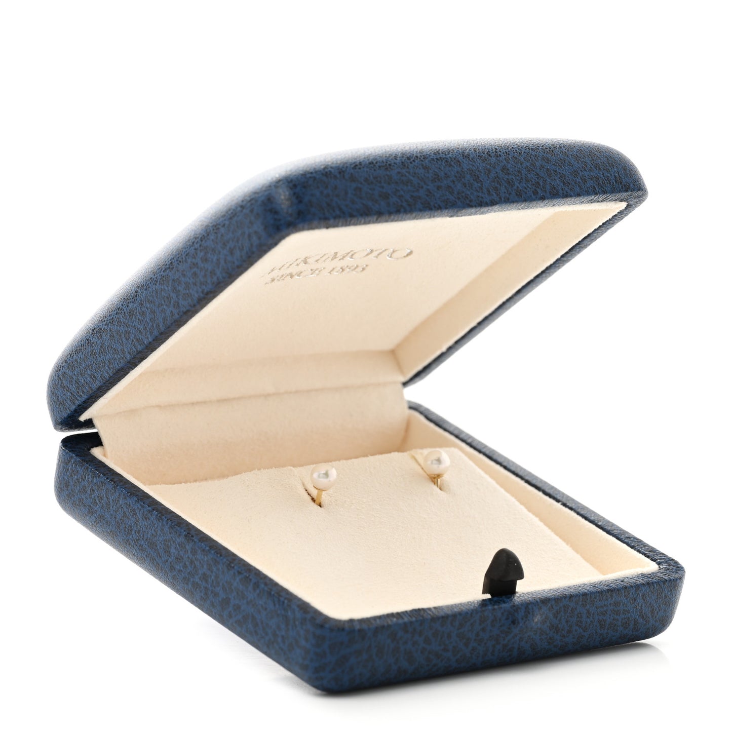 18K Yellow Gold Akoya Pearl 4-4.5mm Stud Earrings