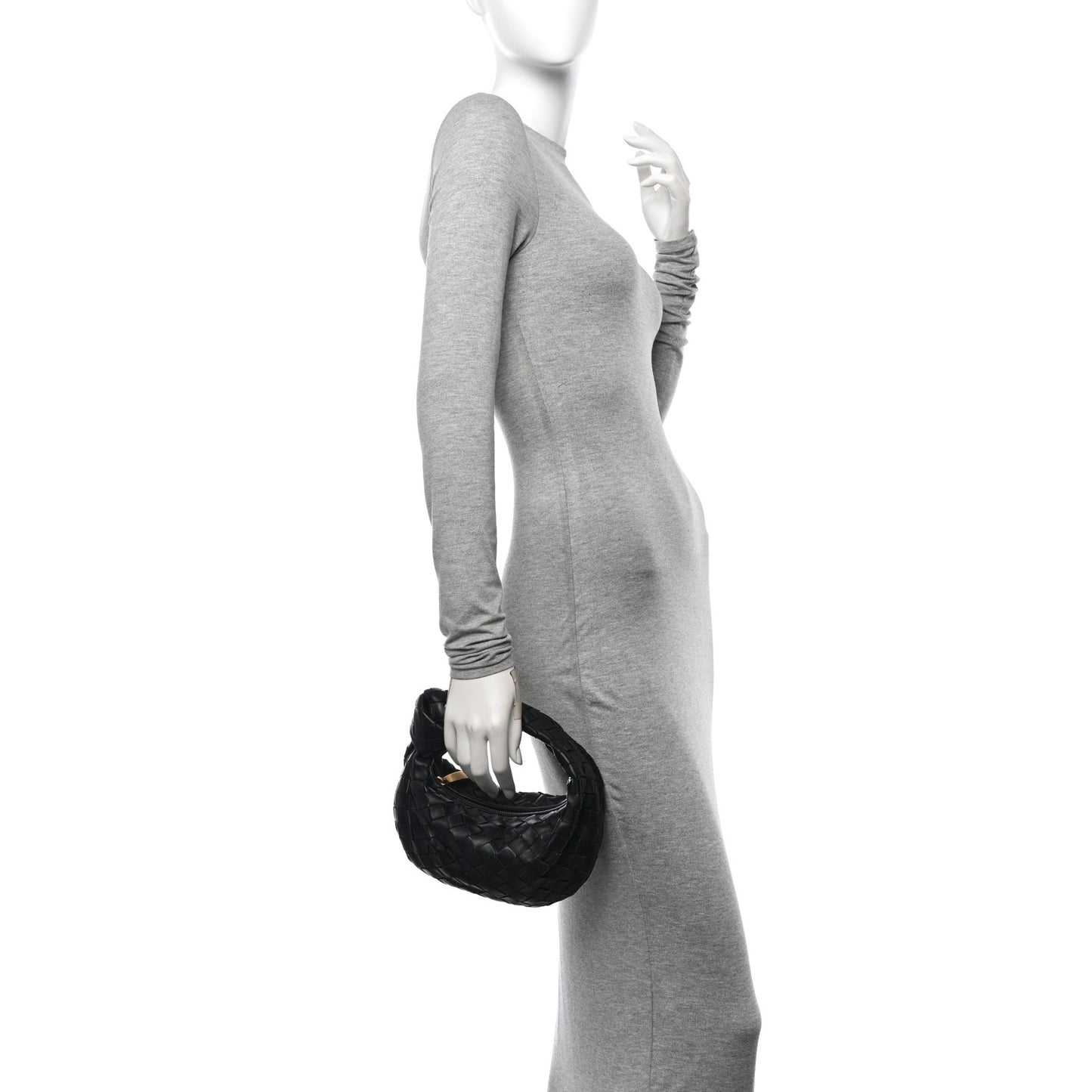 Nappa Intrecciato Mini Jodie Black