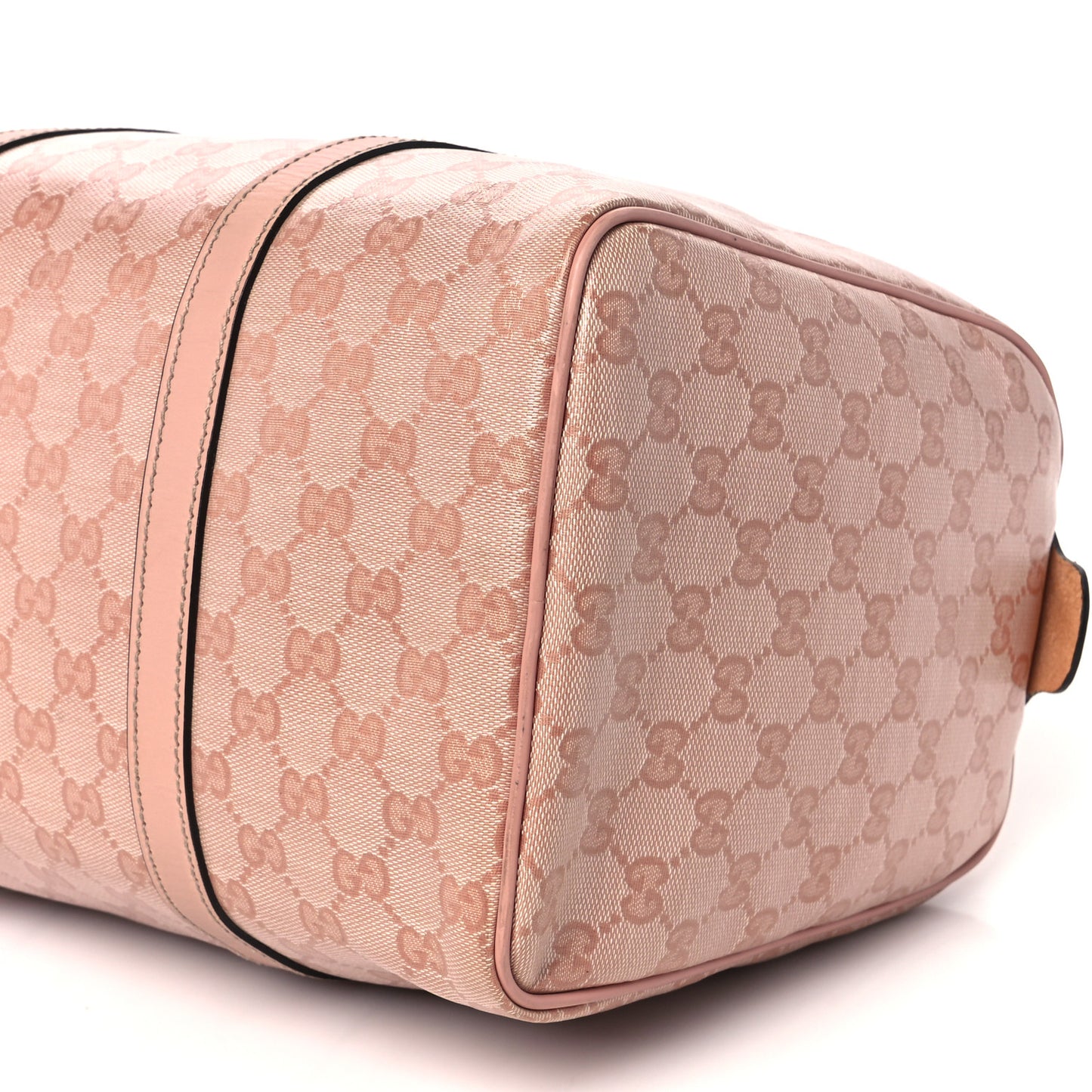 Crystal Monogram Joy Medium Boston Pink