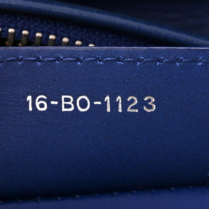 Christian Dior Ultra Matte Calfskin Cannage Medium Lady Dior Blue 7 of 11
