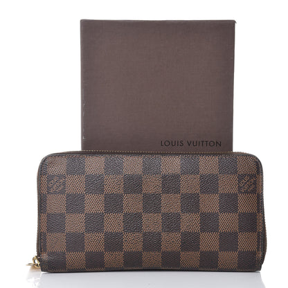 Louis Vuitton Damier Ebene Zippy Wallet 14 of 14
