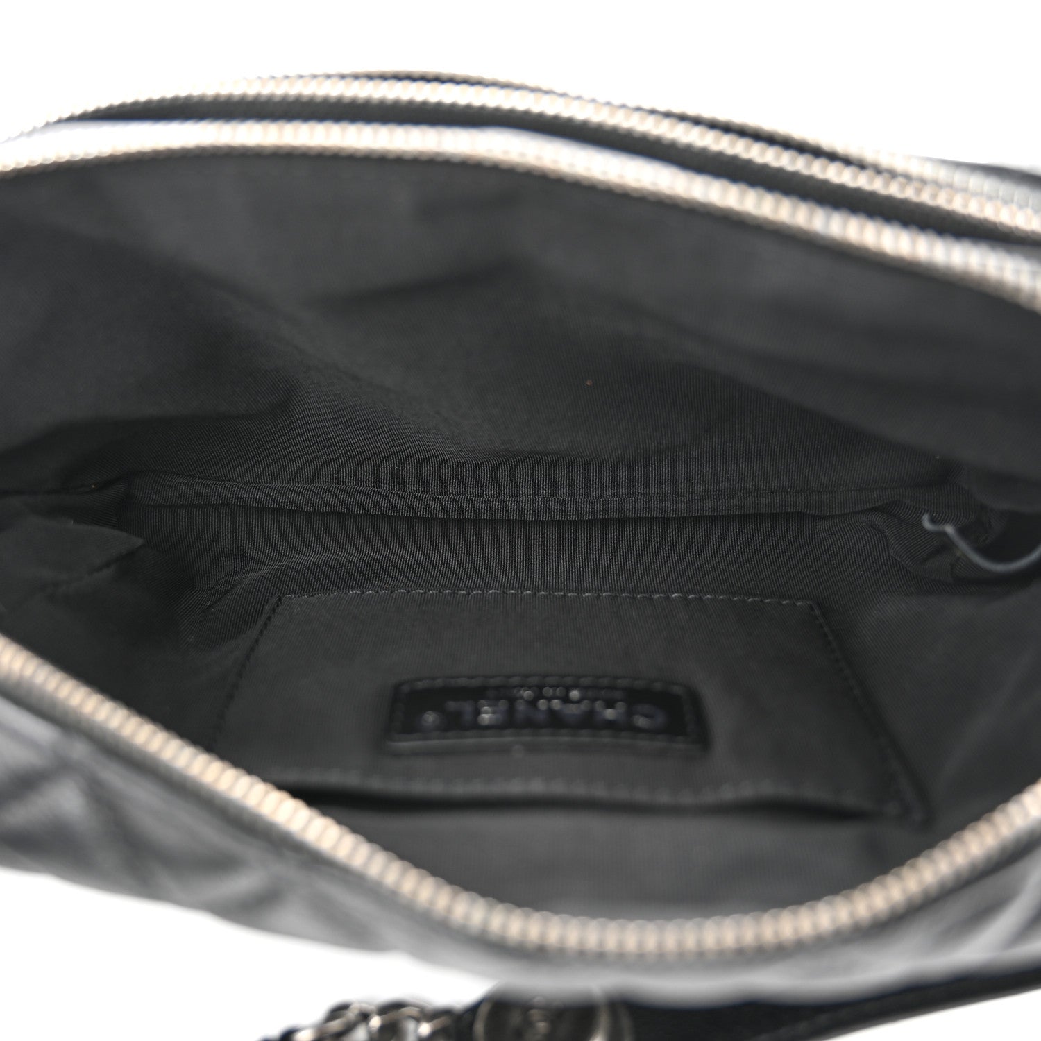 Chanel Calfskin Quilted Waist Bag Black 6 of 11