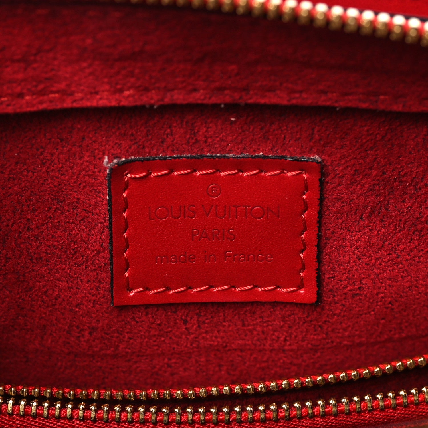 Louis Vuitton Epi Pont-Neuf Castillan Red 5 of 8