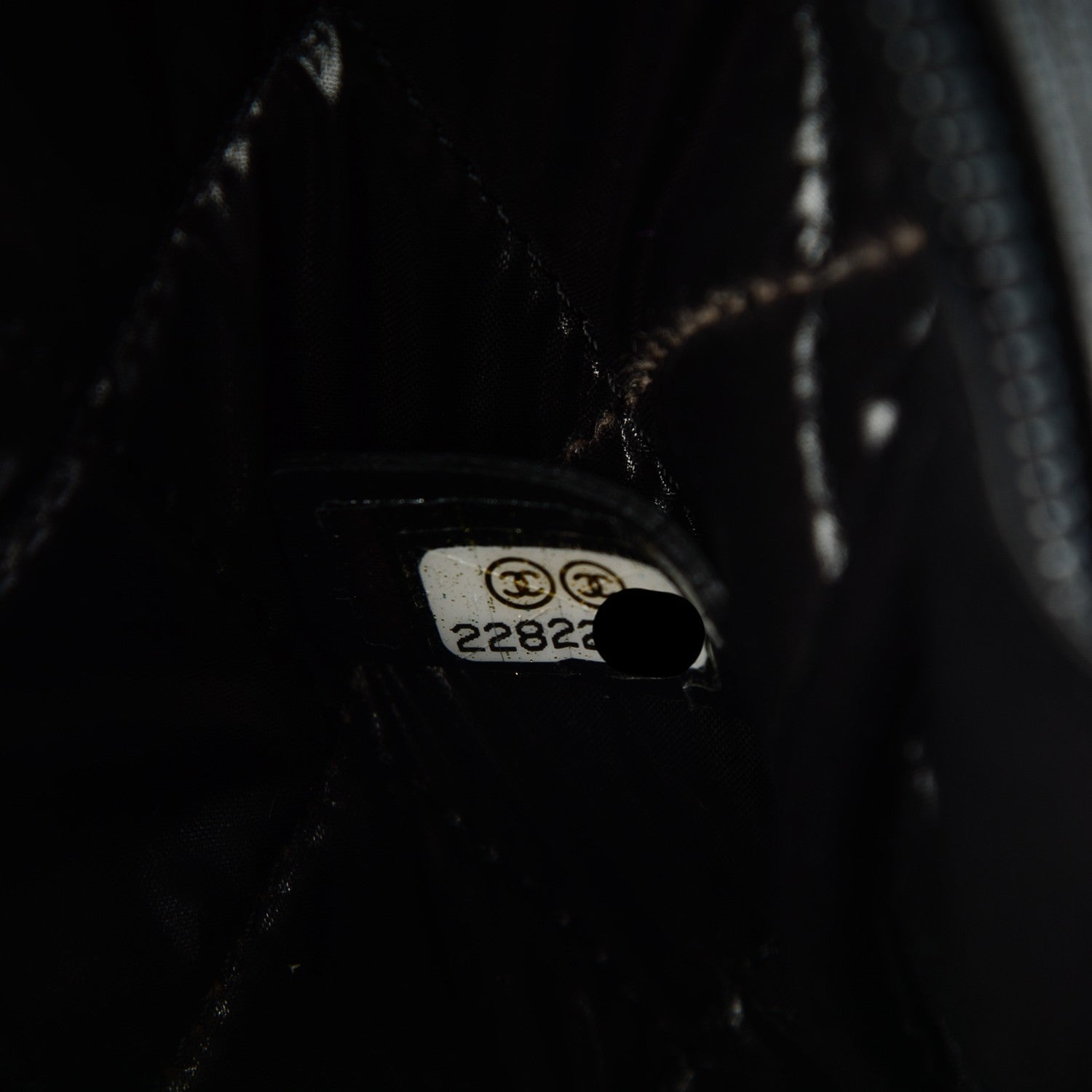 Chanel Goatskin CC Cosmetic Case Black 7 of 14