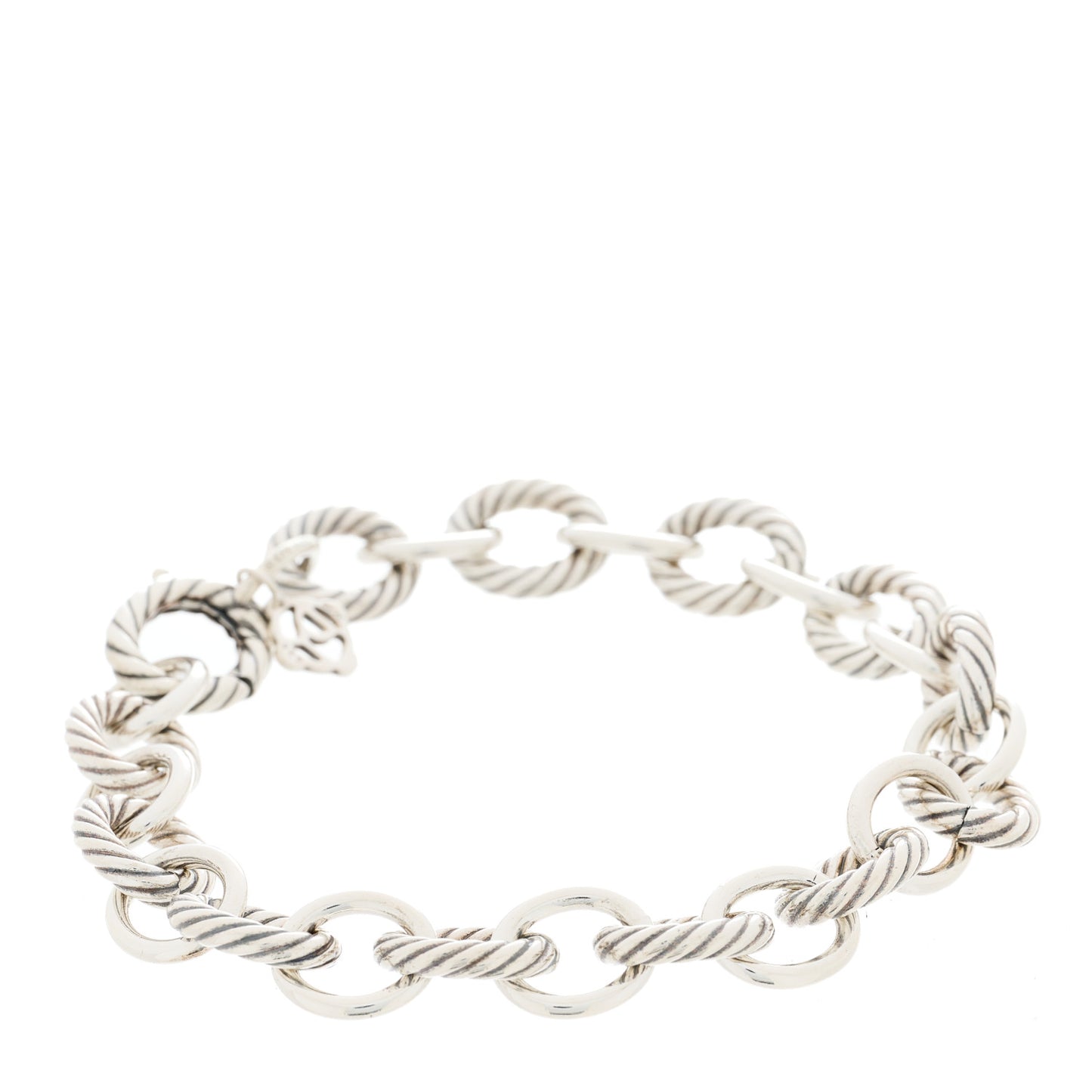Sterling Silver 10mm Medium Oval Link Bracelet