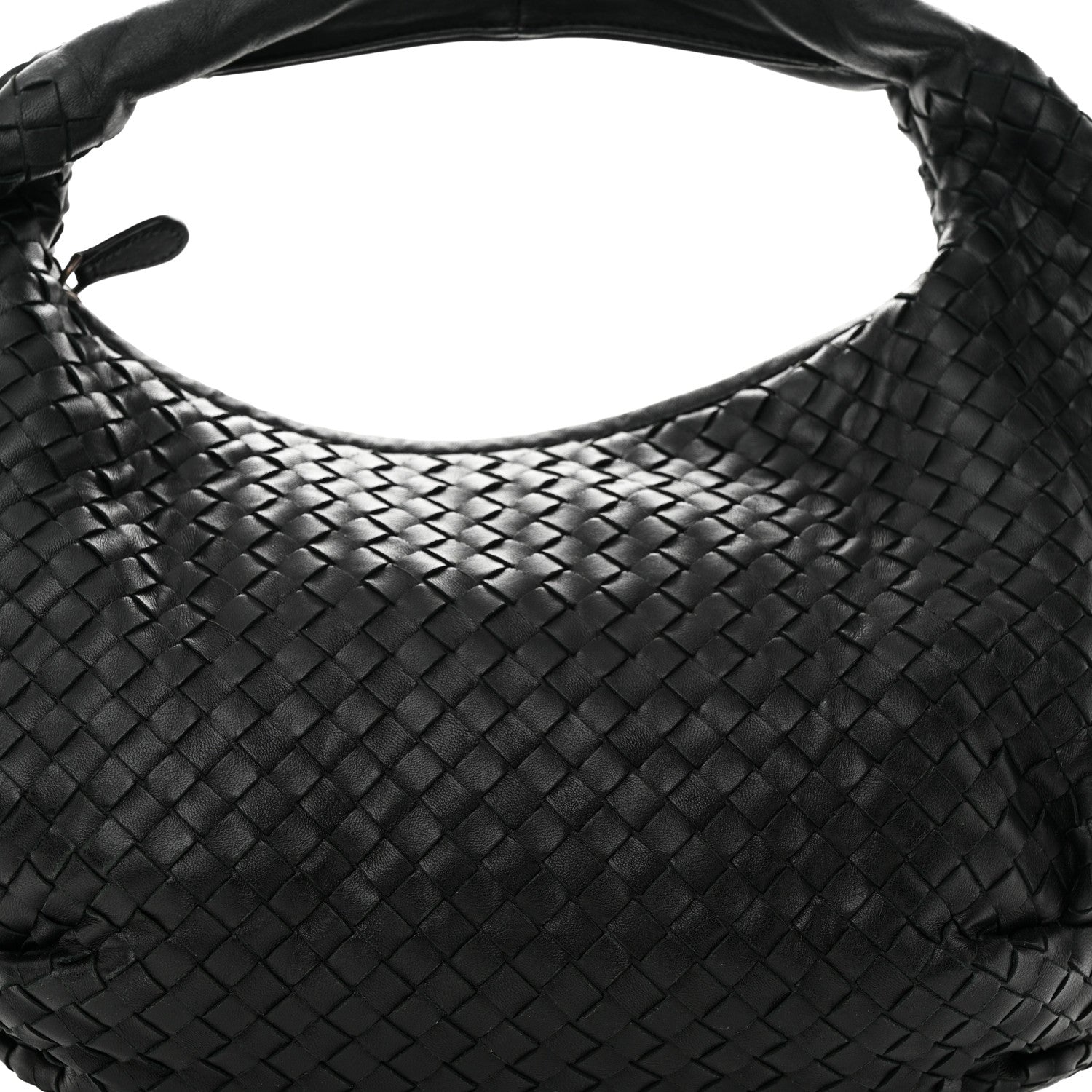 Bottega Veneta Nappa Intrecciato Medium Belly Veneta Hobo Black 7 of 9