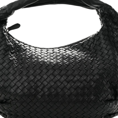 Bottega Veneta Nappa Intrecciato Medium Belly Veneta Hobo Black 7 of 9