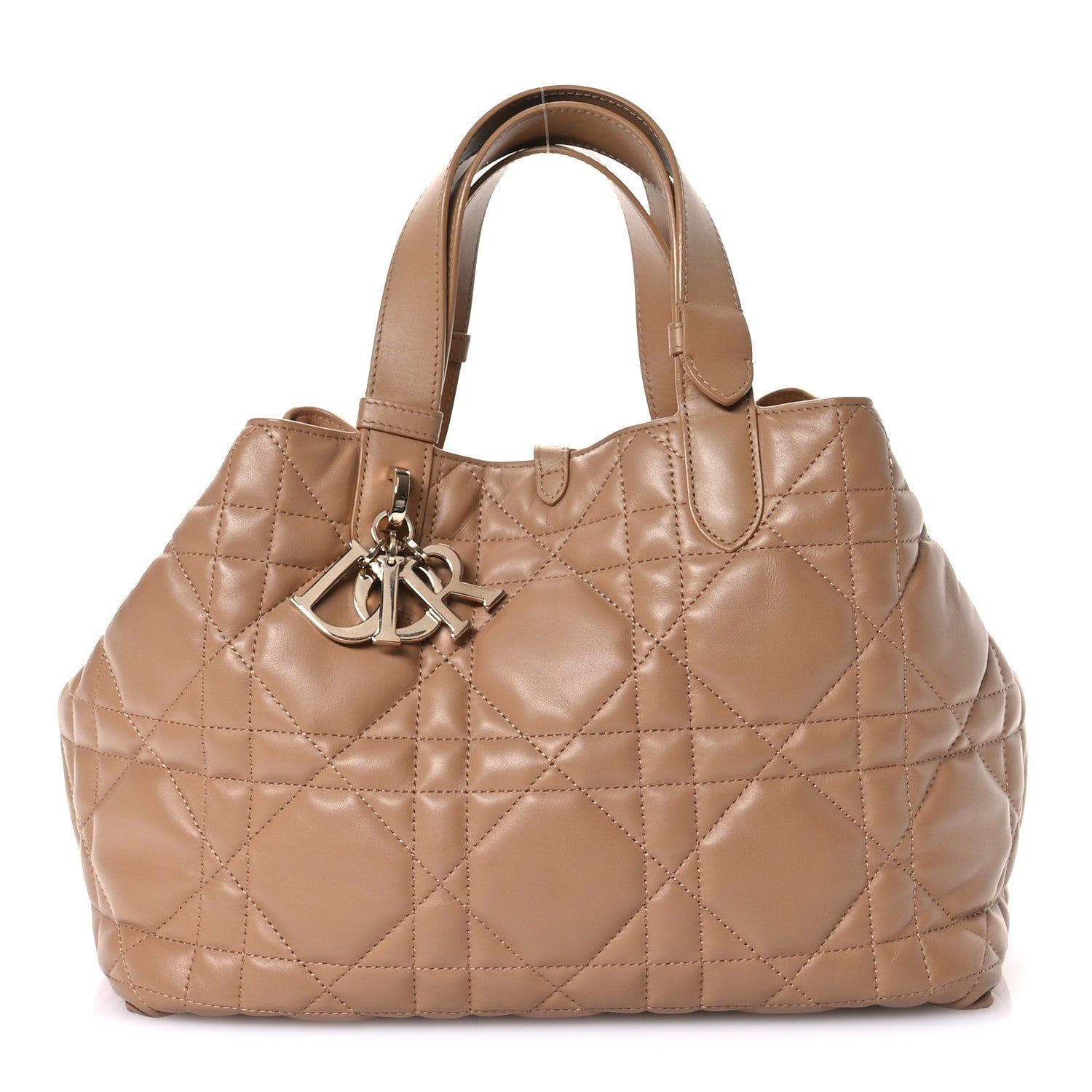 Christian Dior Calfskin Macrocannage Medium Toujours Tan 1 of 11