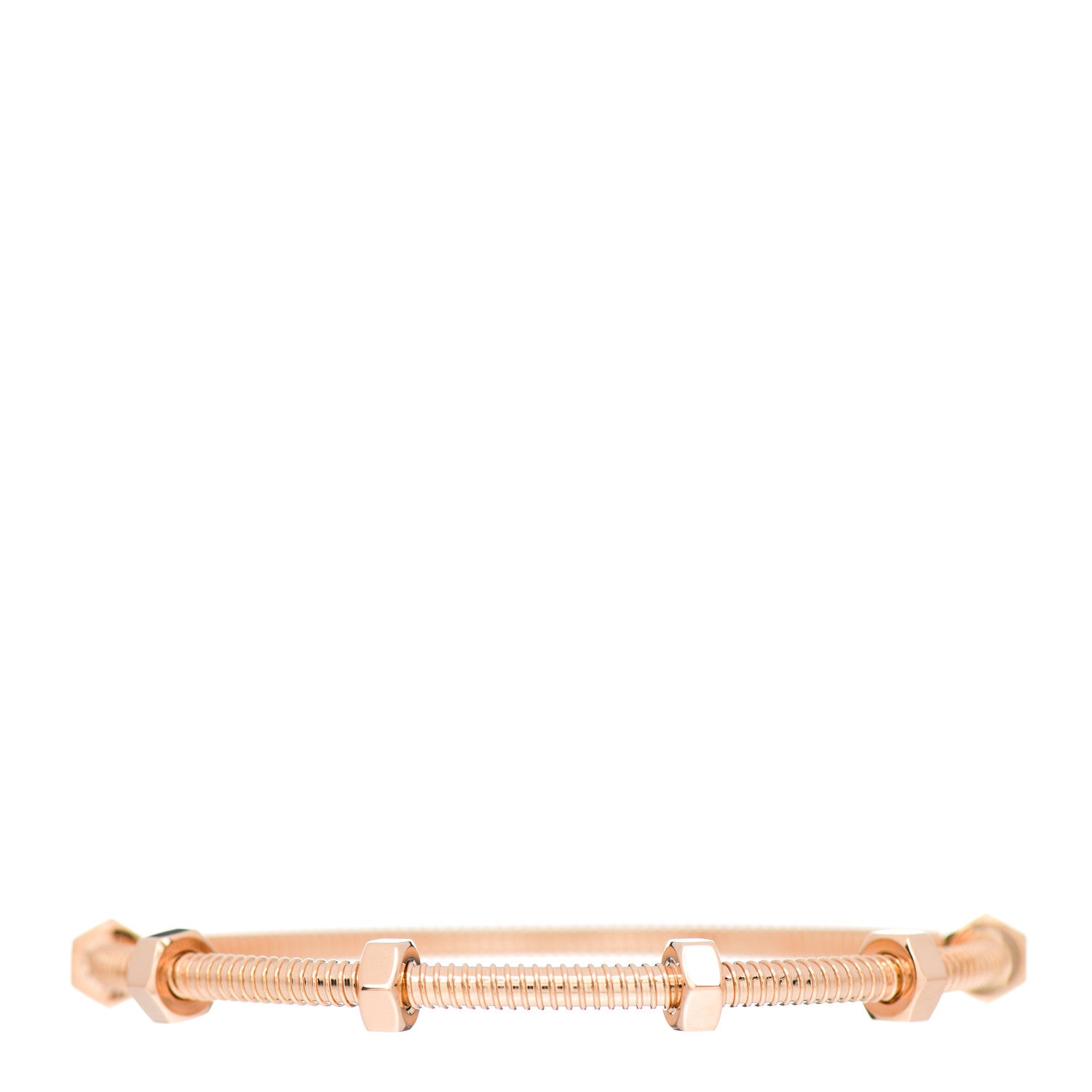 Cartier 18K Pink Gold Ecrou de Cartier Bracelet 18 1 of 5