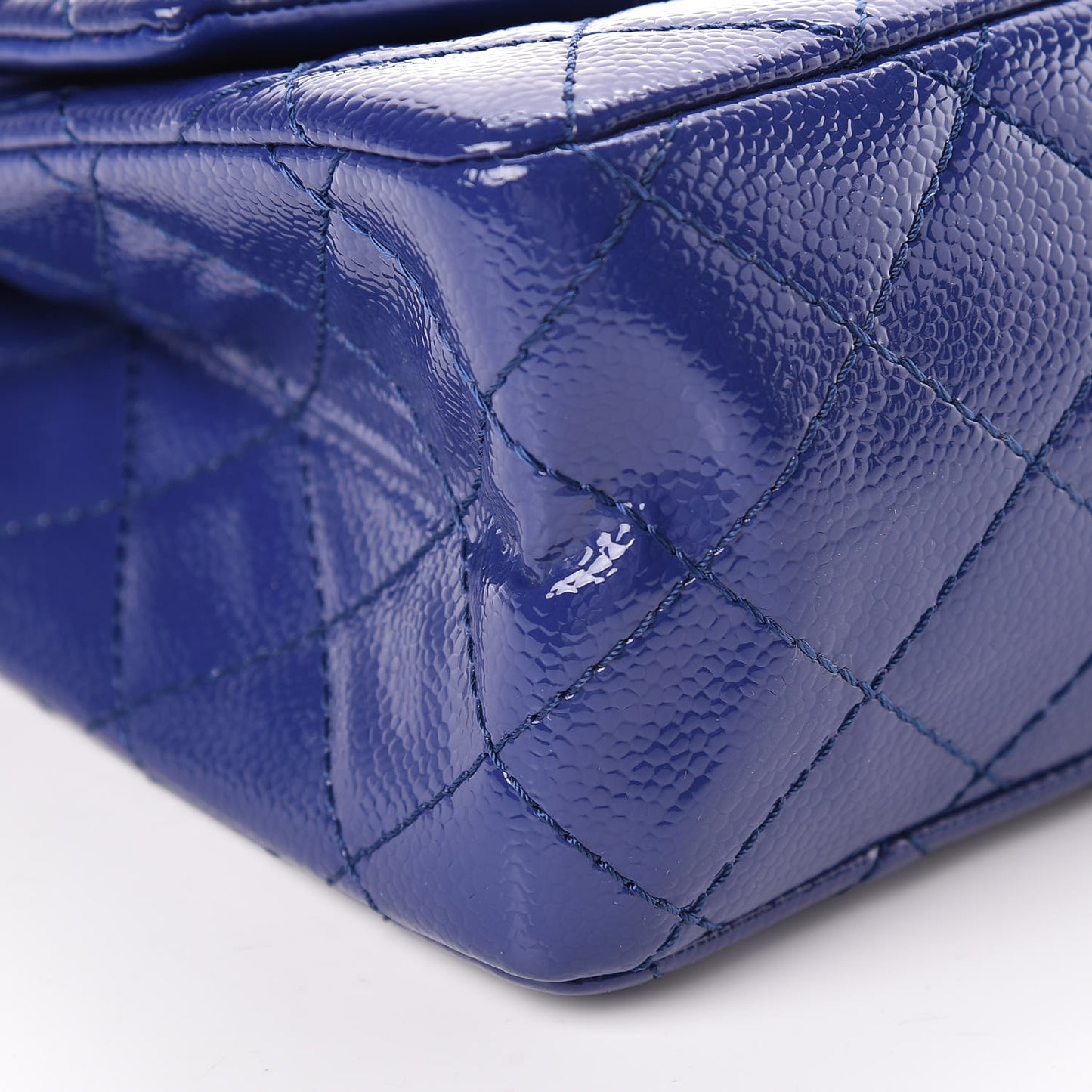 Patent Caviar Quilted 2.55 Reissue 226 Flap Blue
