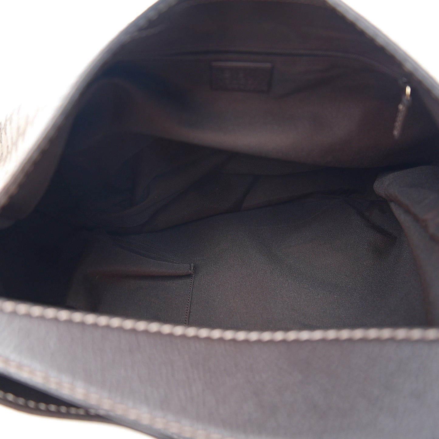 Monogram Large New Ladies Web Hobo Dark Brown
