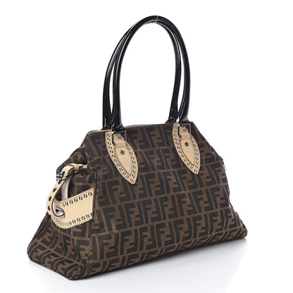 Fendi Zucca Grommet Bag De Jour Tobacco 3 of 9