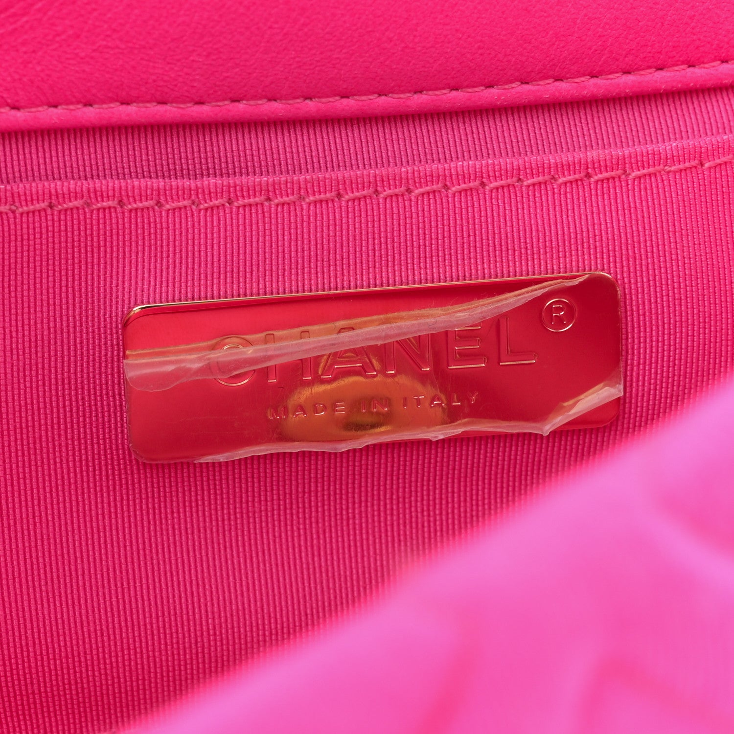 Chanel Jersey Quilted Chanel 19 Waist Bag Pink 6 of 11