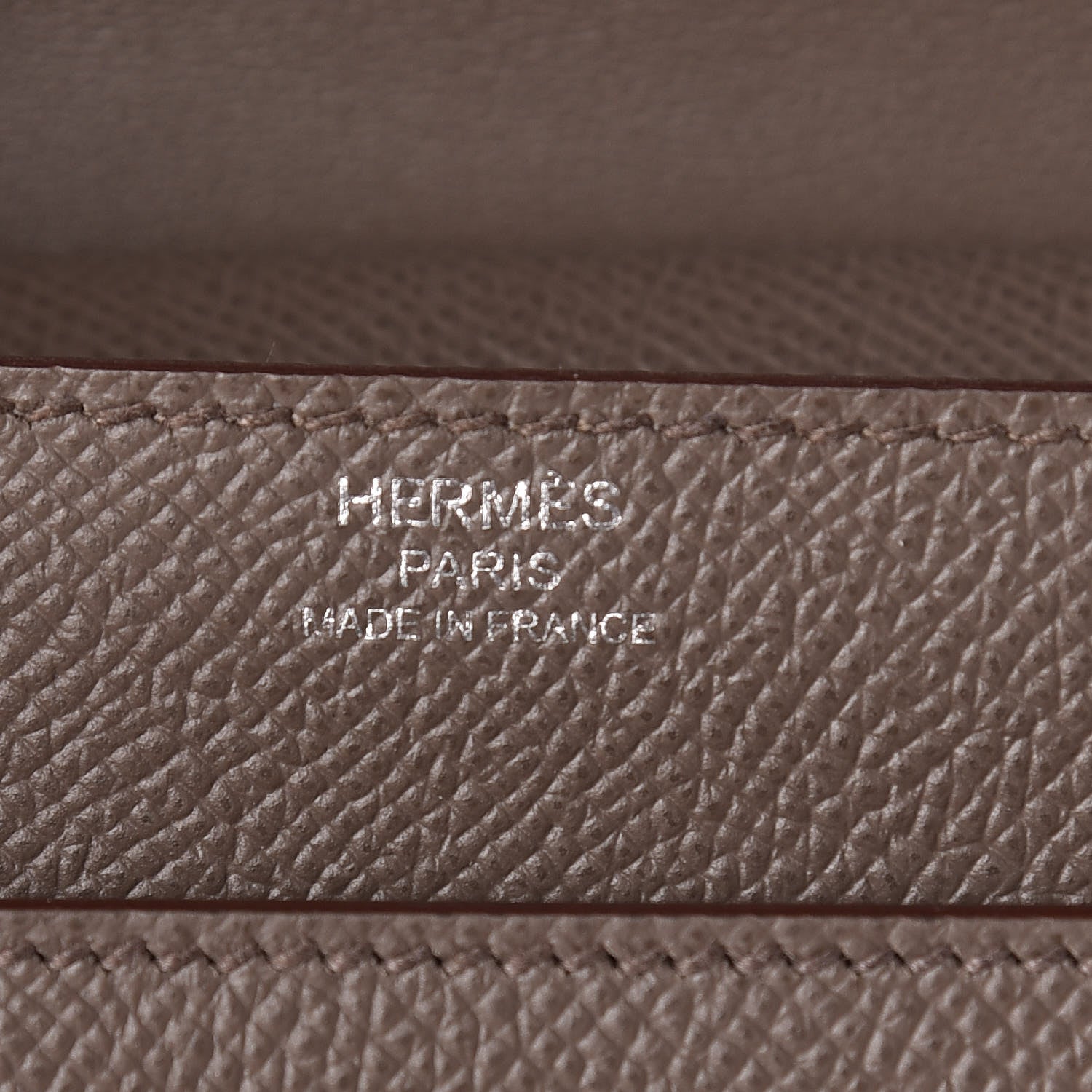 Hermes Epsom Verrou 21 Etain 6 of 11