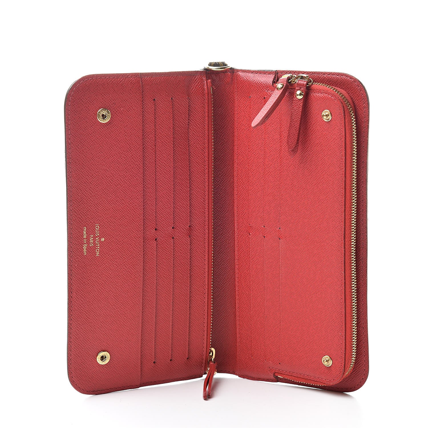 Louis Vuitton Monogram Insolite Wallet Red 5 of 10