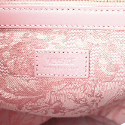 Versace Jacquard Barocco Print Medium Athena Tote Pink 6 of 10