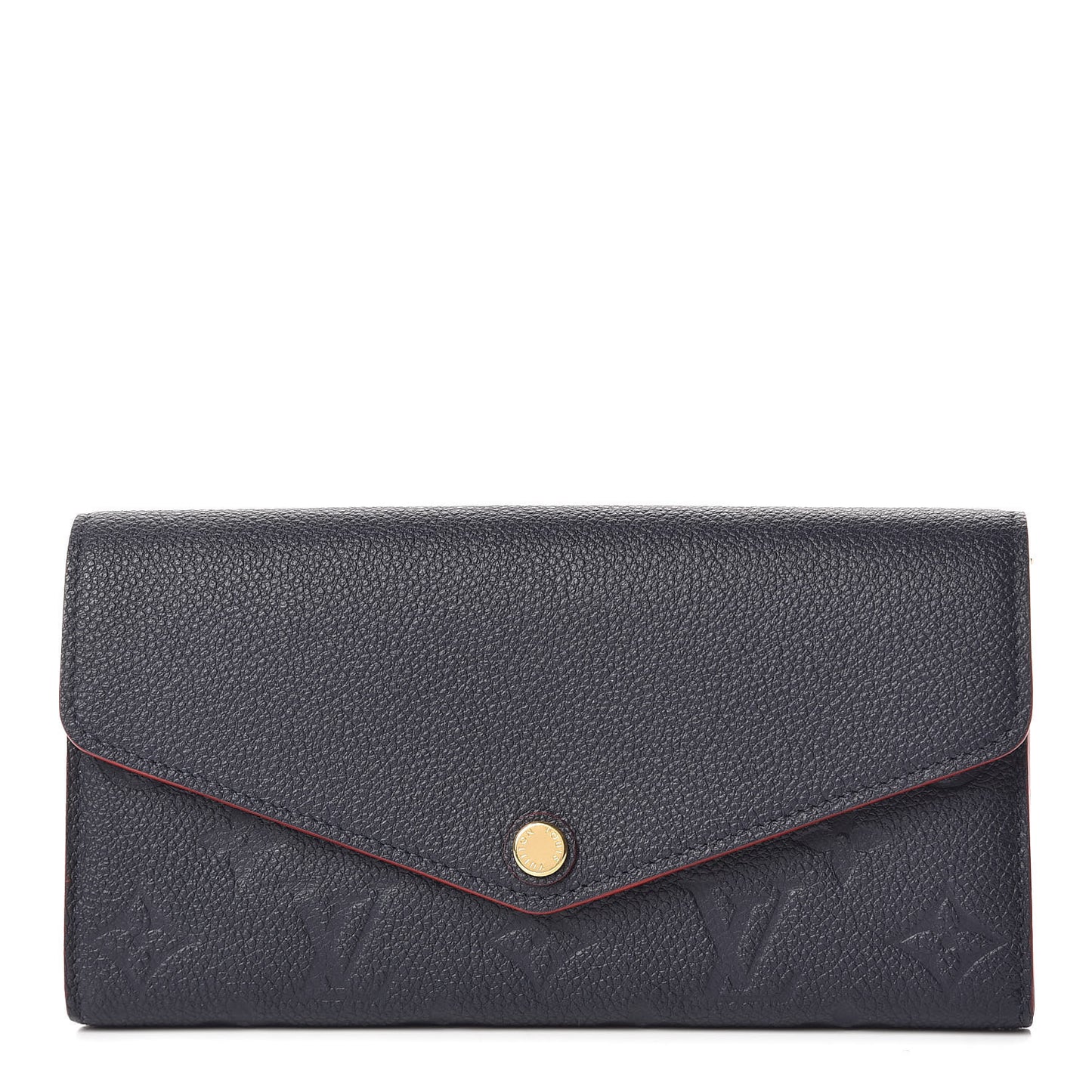 Empreinte Sarah Wallet NM Marine Rouge