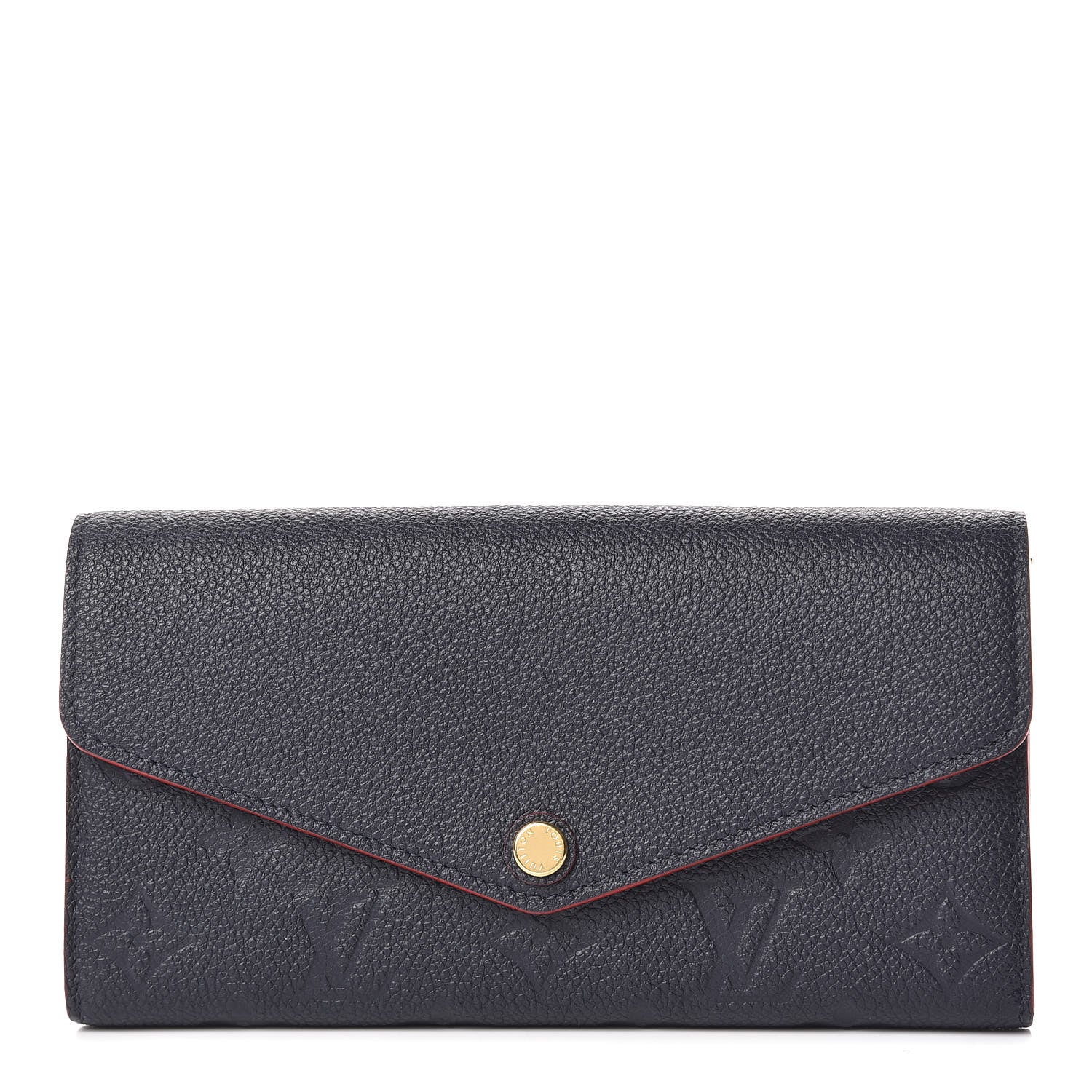 Louis Vuitton Empreinte Sarah Wallet NM Marine Rouge 1 of 11