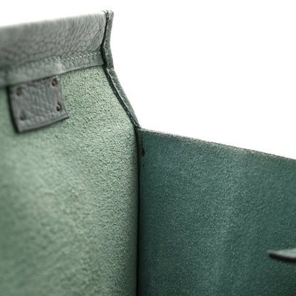 Hermes Kaba Taurillon Clemence Tote Vert Clair 15 of 24
