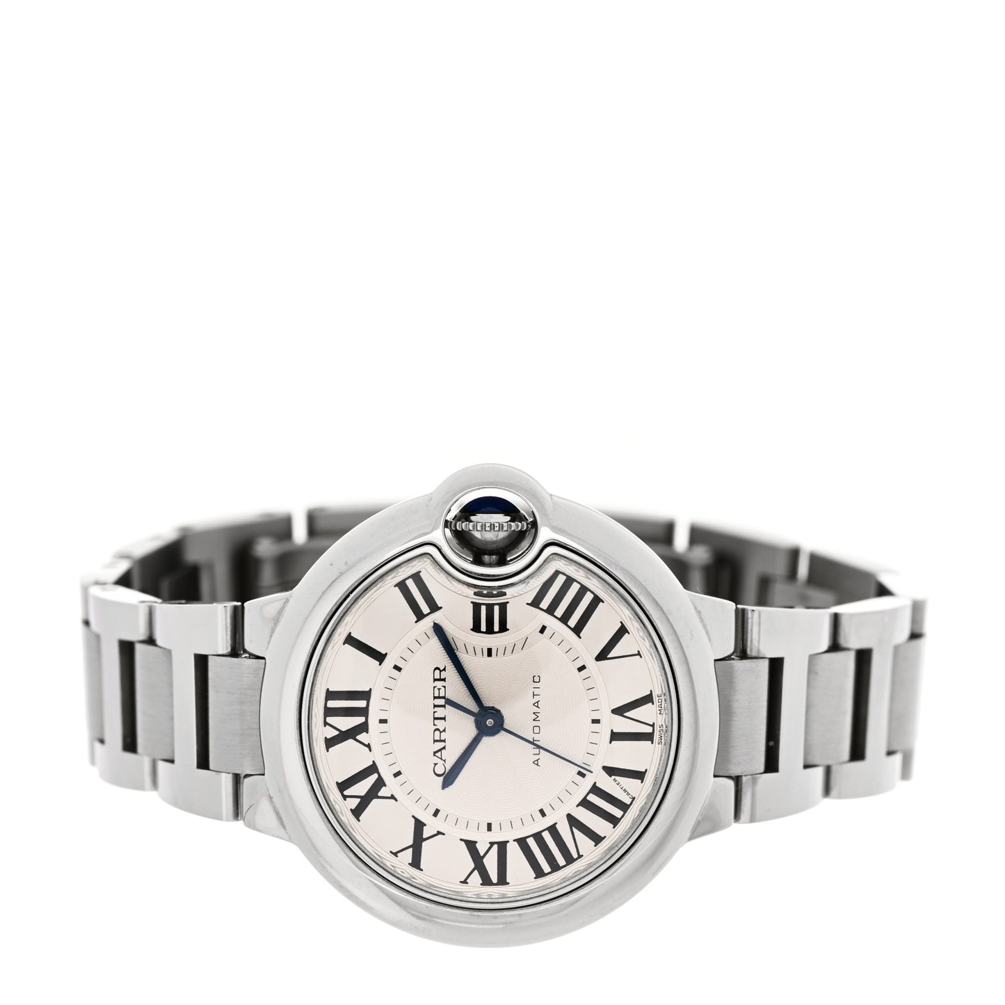 Stainless Steel 33mm Ballon Bleu De Cartier Automatic Watch