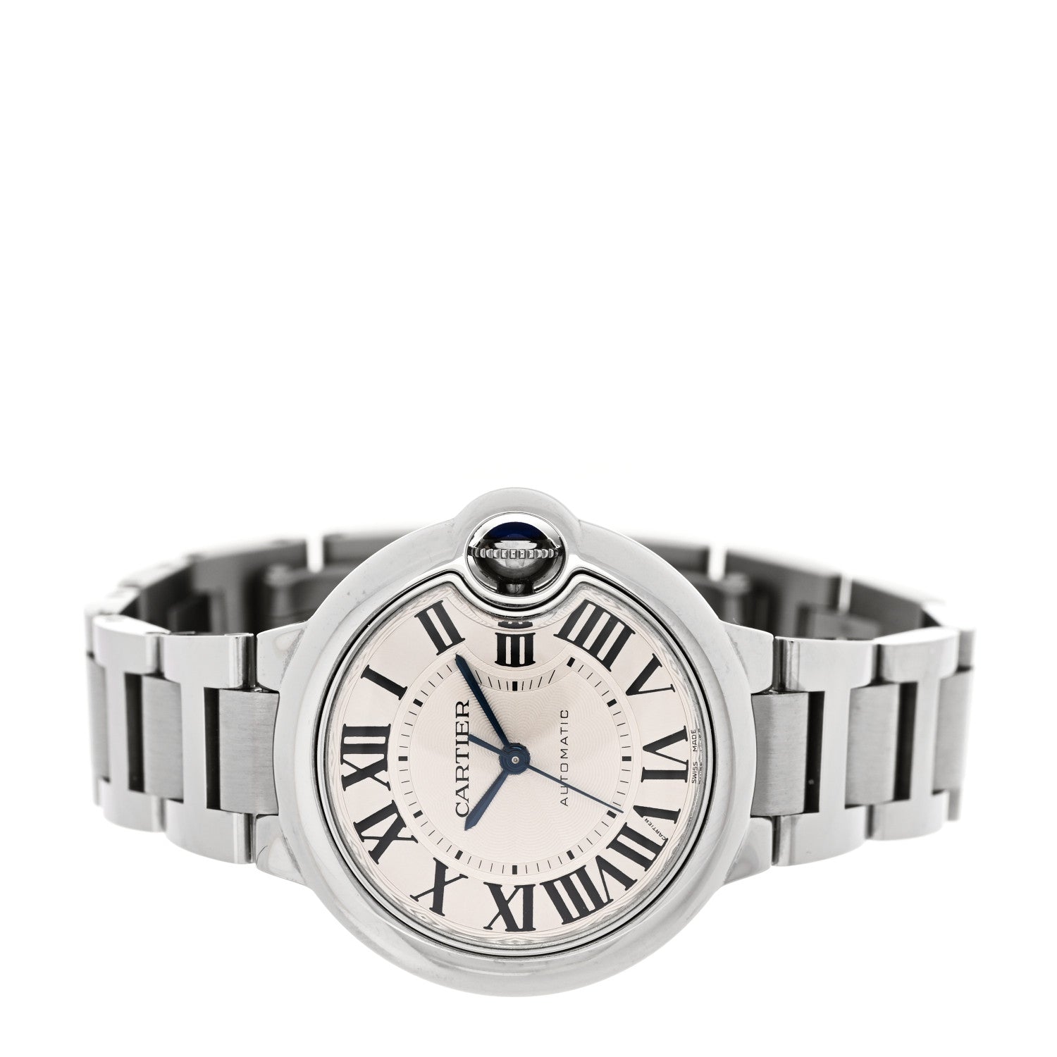 Cartier Stainless Steel 33mm Ballon Bleu De Cartier Automatic Watch 2 of 5