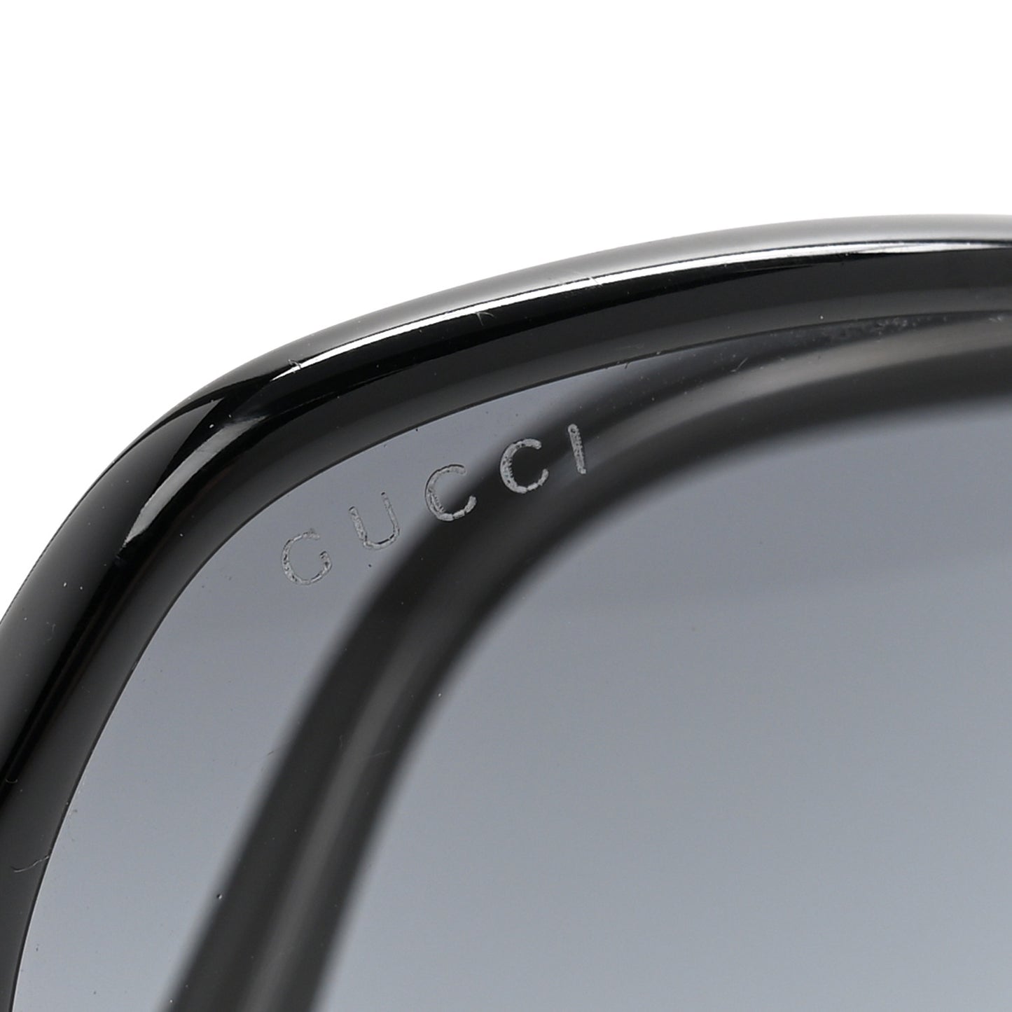 Acetate Oversize Round Frame Sunglasses GG0509S Black
