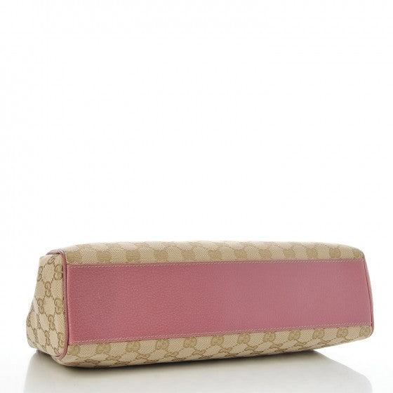 Monogram Medium Charmy Shoulder Bag Pink