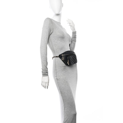 Chanel Caviar Quilted Business Affinity Waist Belt Bag Black 2 of 11