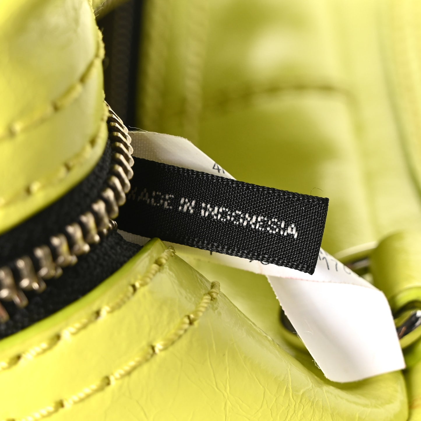 Textured Calfskin Mini Cruiser Convertible Satchel Limoncello