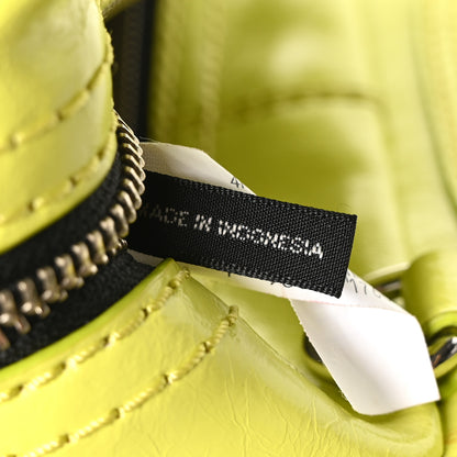 Marc Jacobs Textured Calfskin Mini Cruiser Convertible Satchel Limoncello 7 of 10