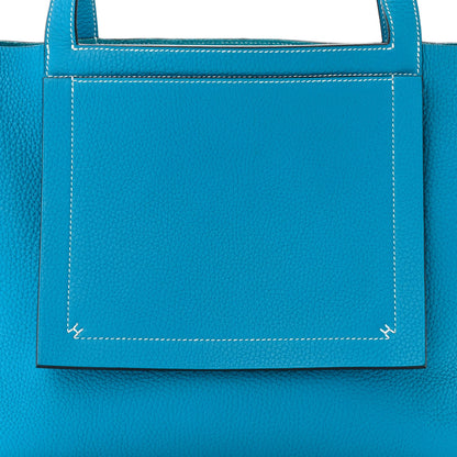 Hermes Taurillon Clemence Cabasellier 31 Bleu Frida 7 of 10