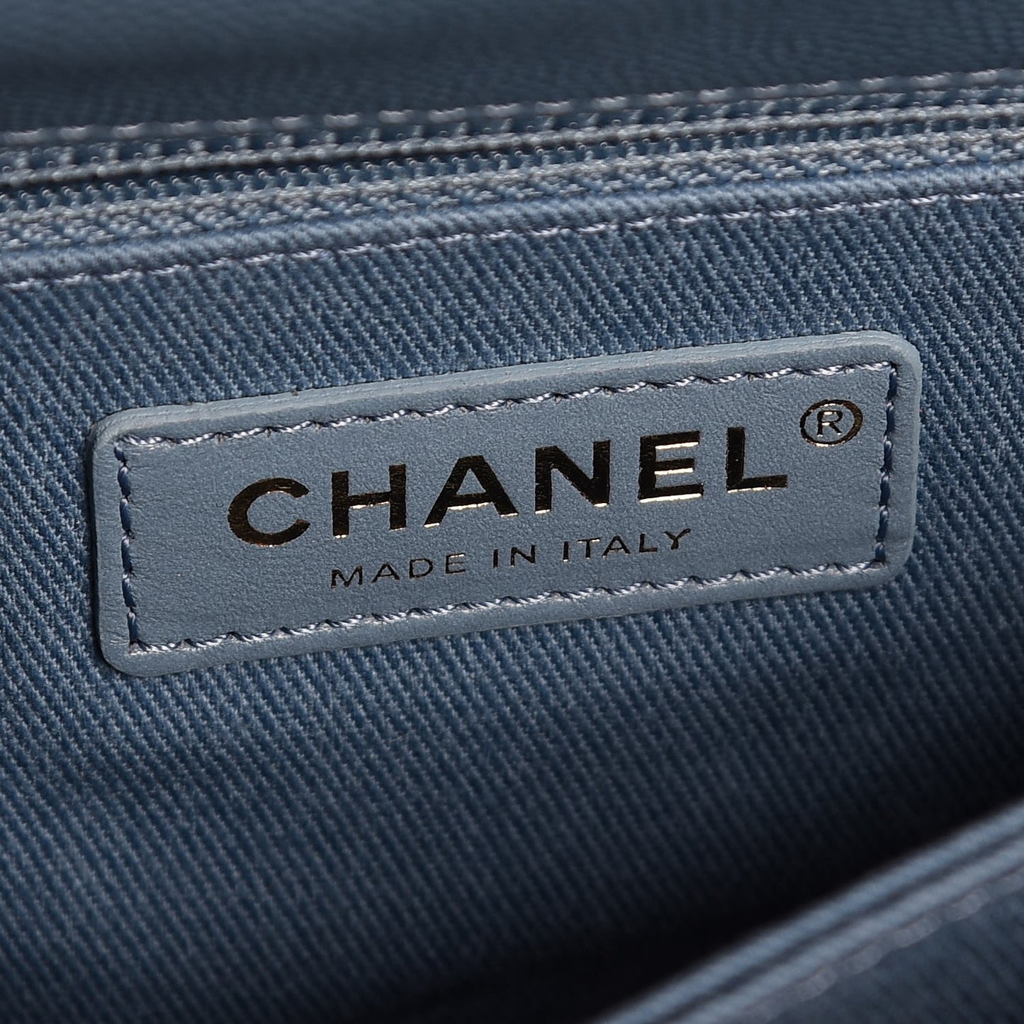Caviar Quilted Mini Coco Handle Flap Blue