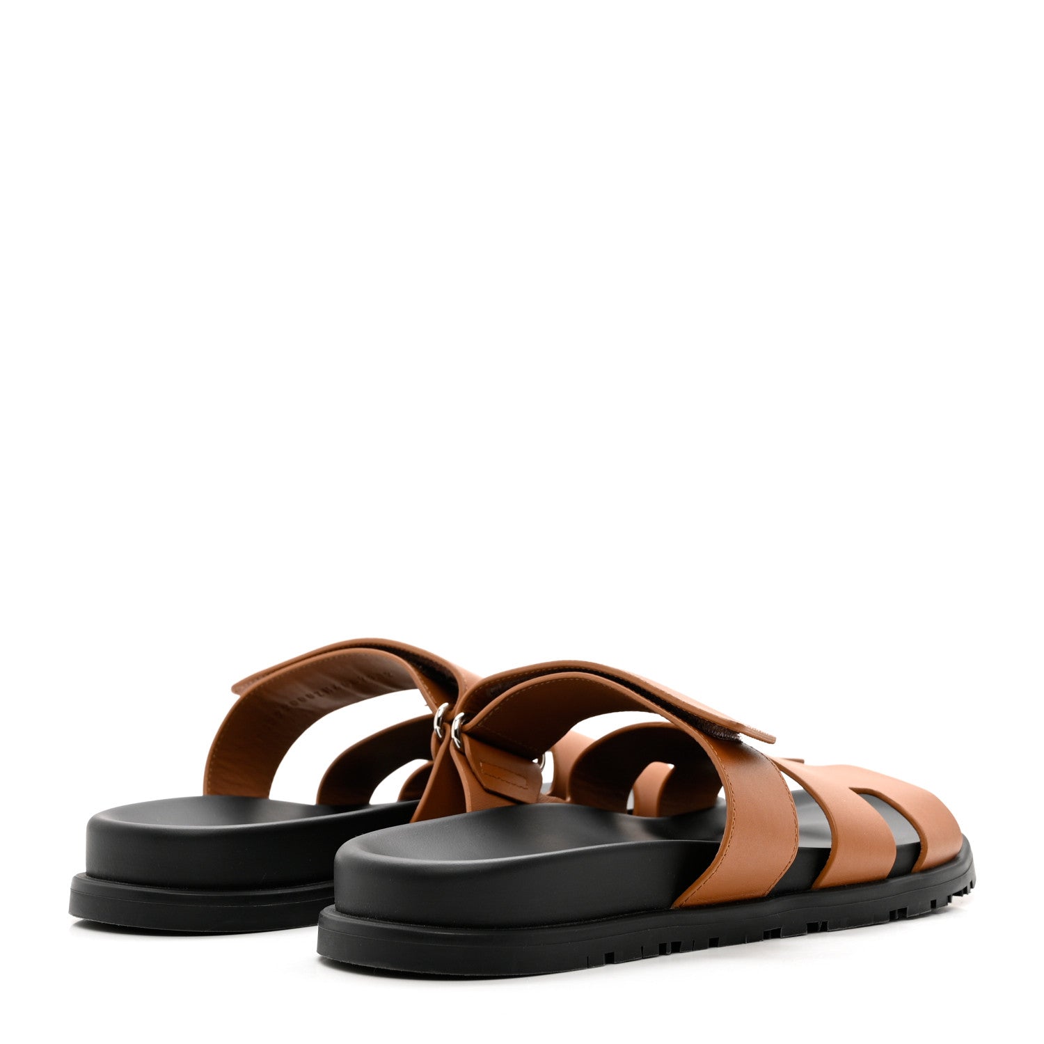 Hermes Calfskin Mens Chypre Sandals 42.5 Naturel 4 of 9