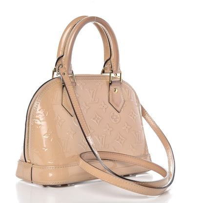Louis Vuitton Vernis Alma BB Dune 4 of 10