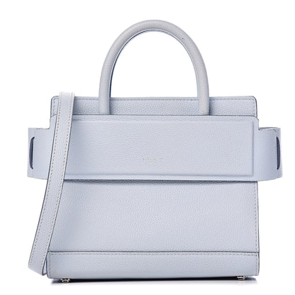 Givenchy Grained Calfskin Mini Horizon Satchel Pale Blue 1 of 12