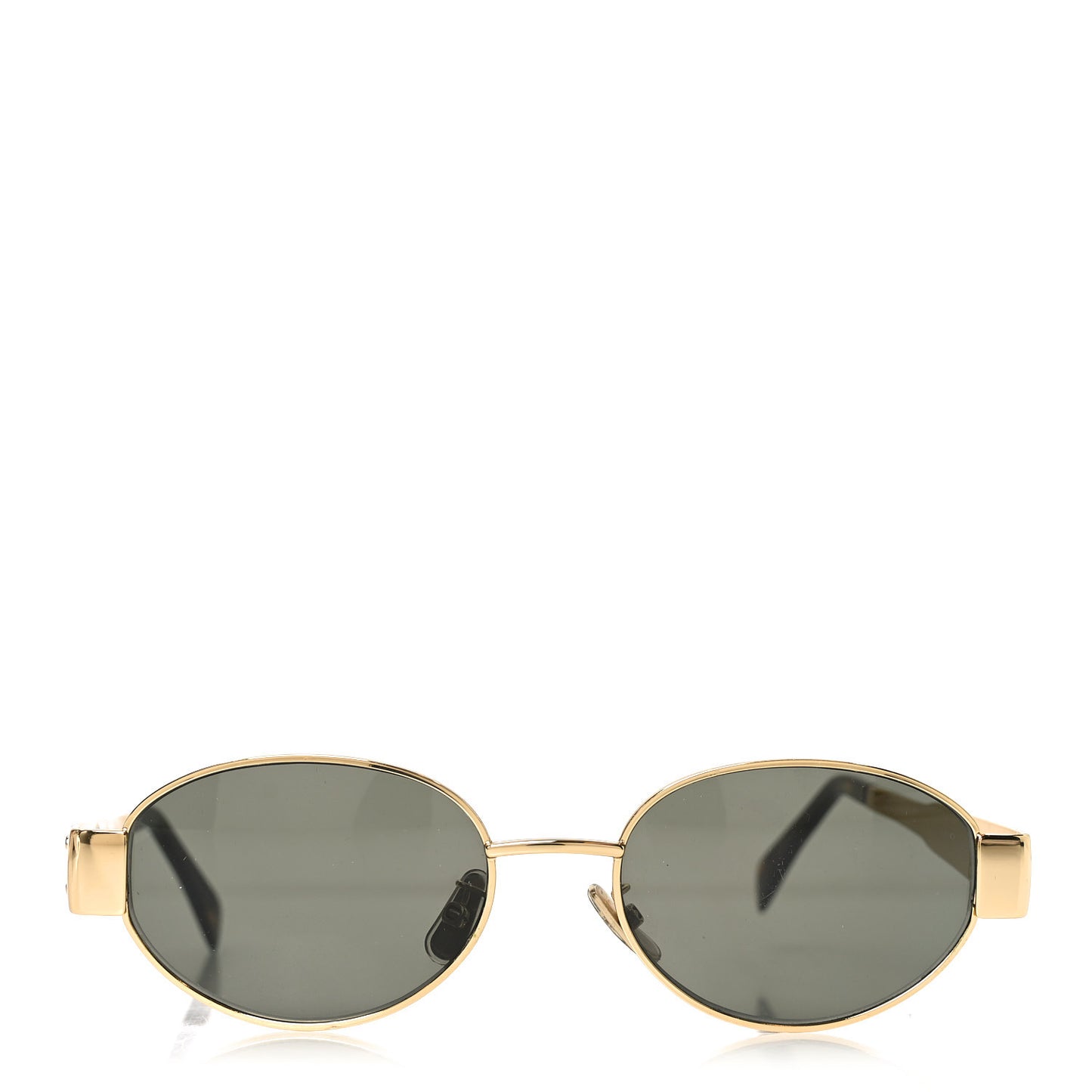 Metal Triomphe 01 Sunglasses CL40235U Gold Green