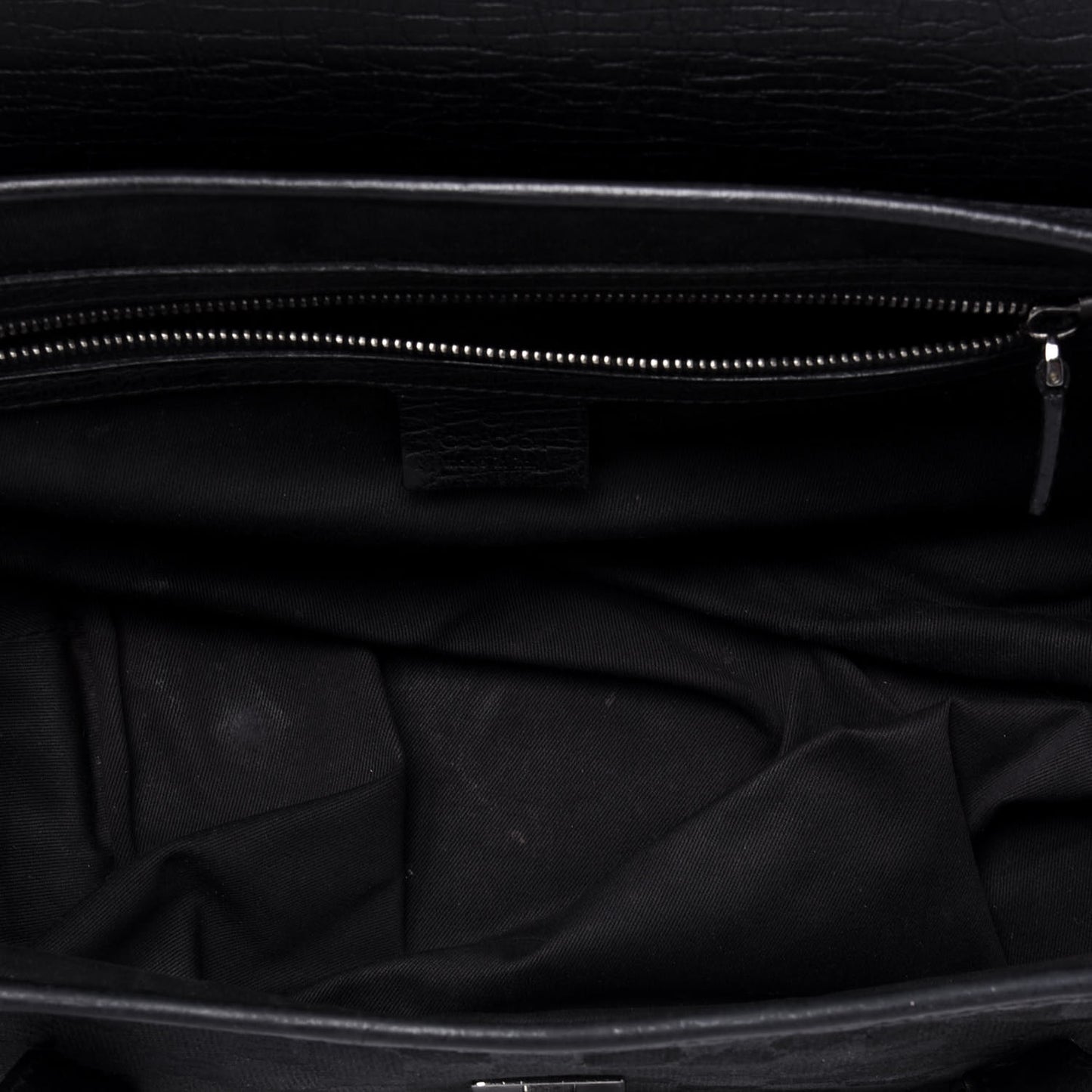 Monogram Bamboo Bullet Bag Black