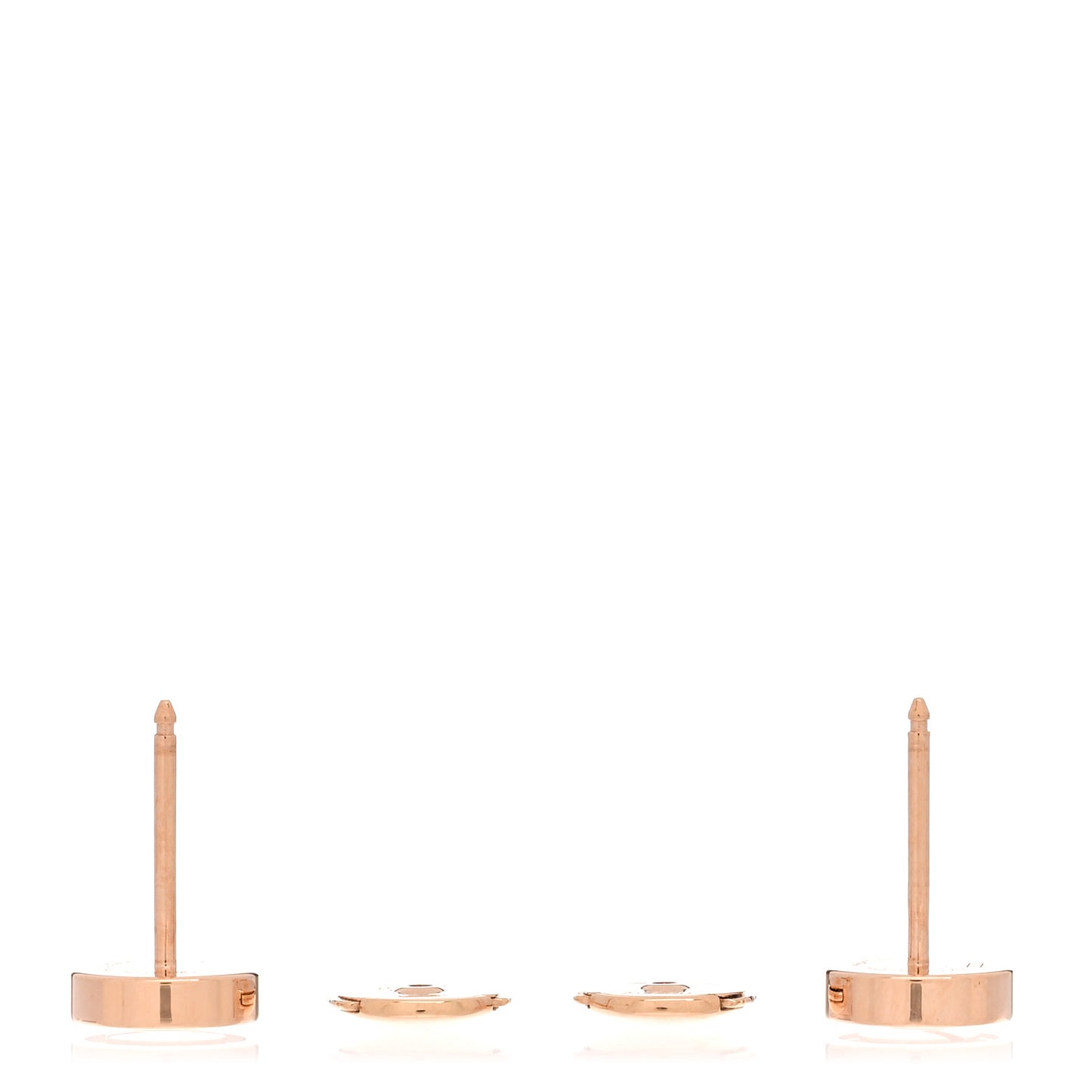 18K Pink Gold LOVE Earrings