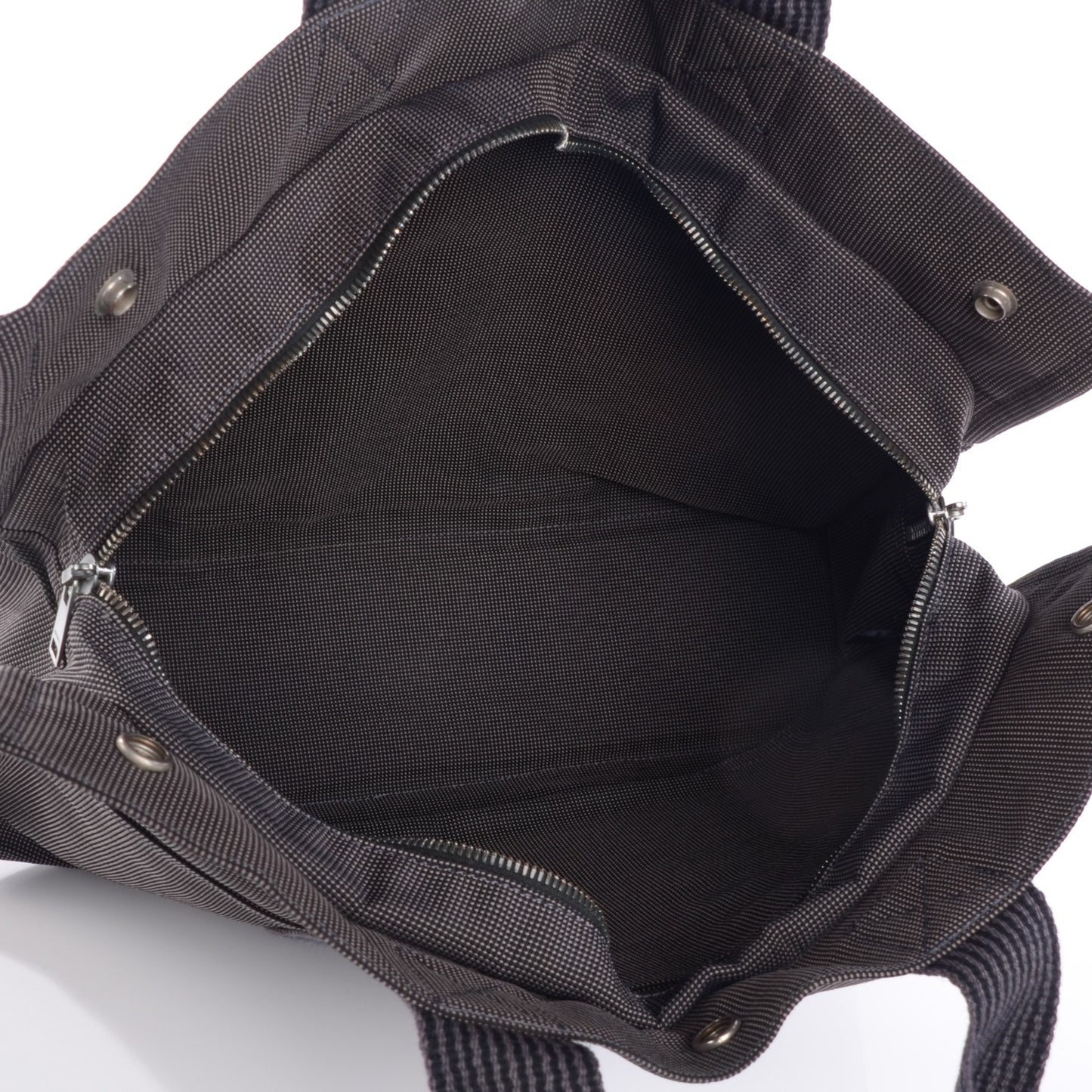 Canvas Herline MM Tote Grey