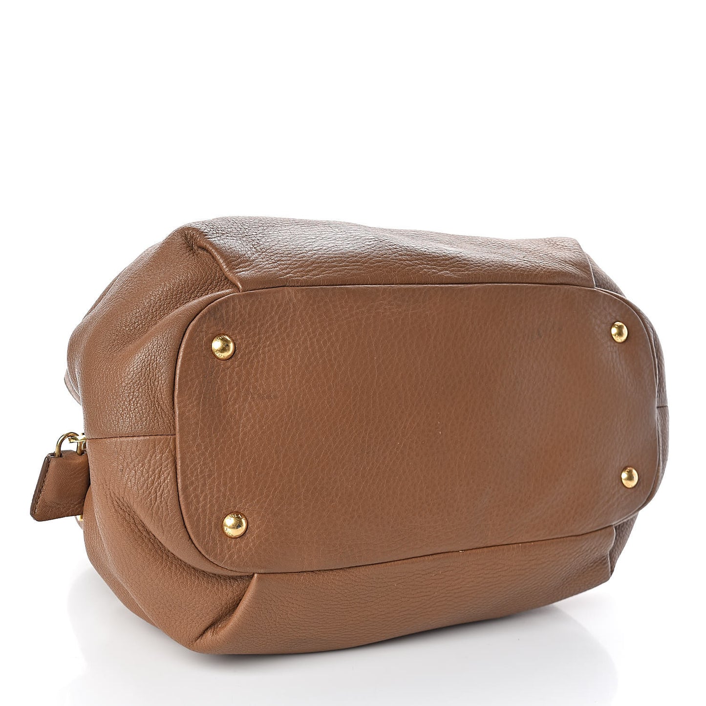 Vitello Daino Shoulder Bag Cuoio