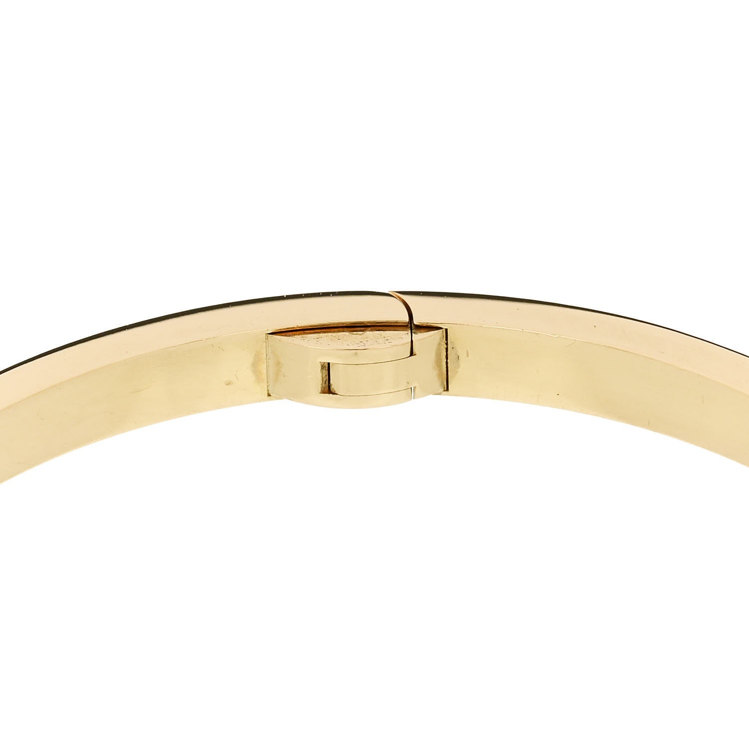 Cartier 18K Yellow Gold 6 Diamond Small LOVE Bracelet 17 8 of 9