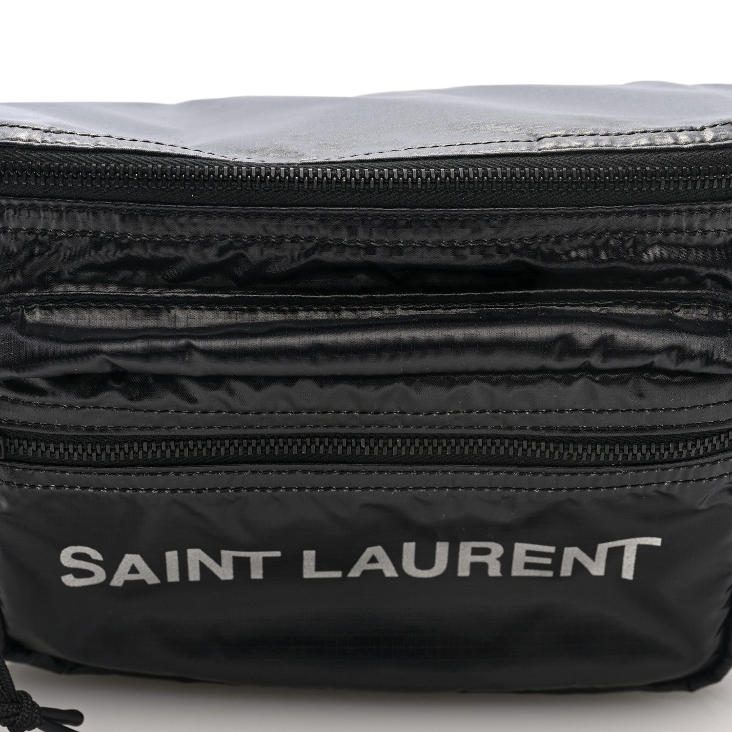 Saint Laurent Nylon Logo Nuxx Body Belt Bag Black 7 of 9