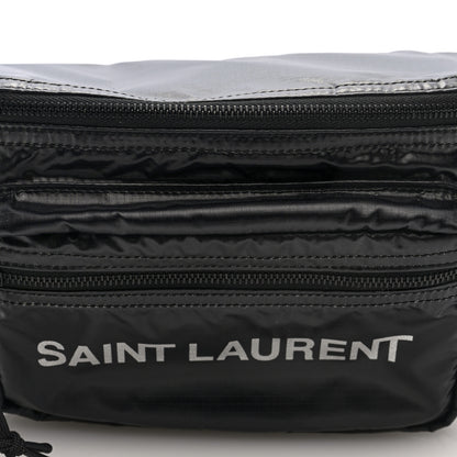 Saint Laurent Nylon Logo Nuxx Body Belt Bag Black 7 of 9
