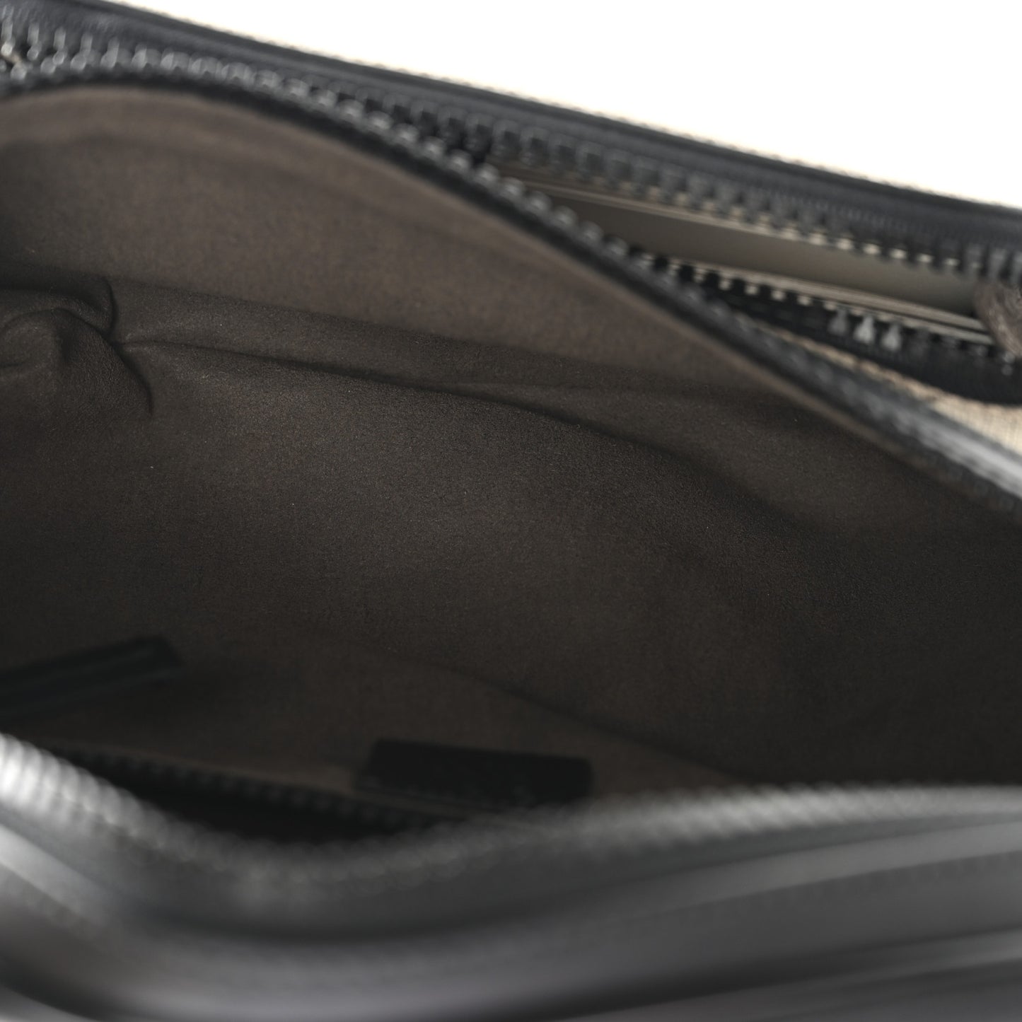 GG Supreme Monogram Belt Bag Black