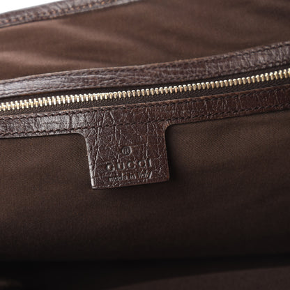 Gucci Monogram Medium Jolicoeur Tote Dark Brown 8 of 11